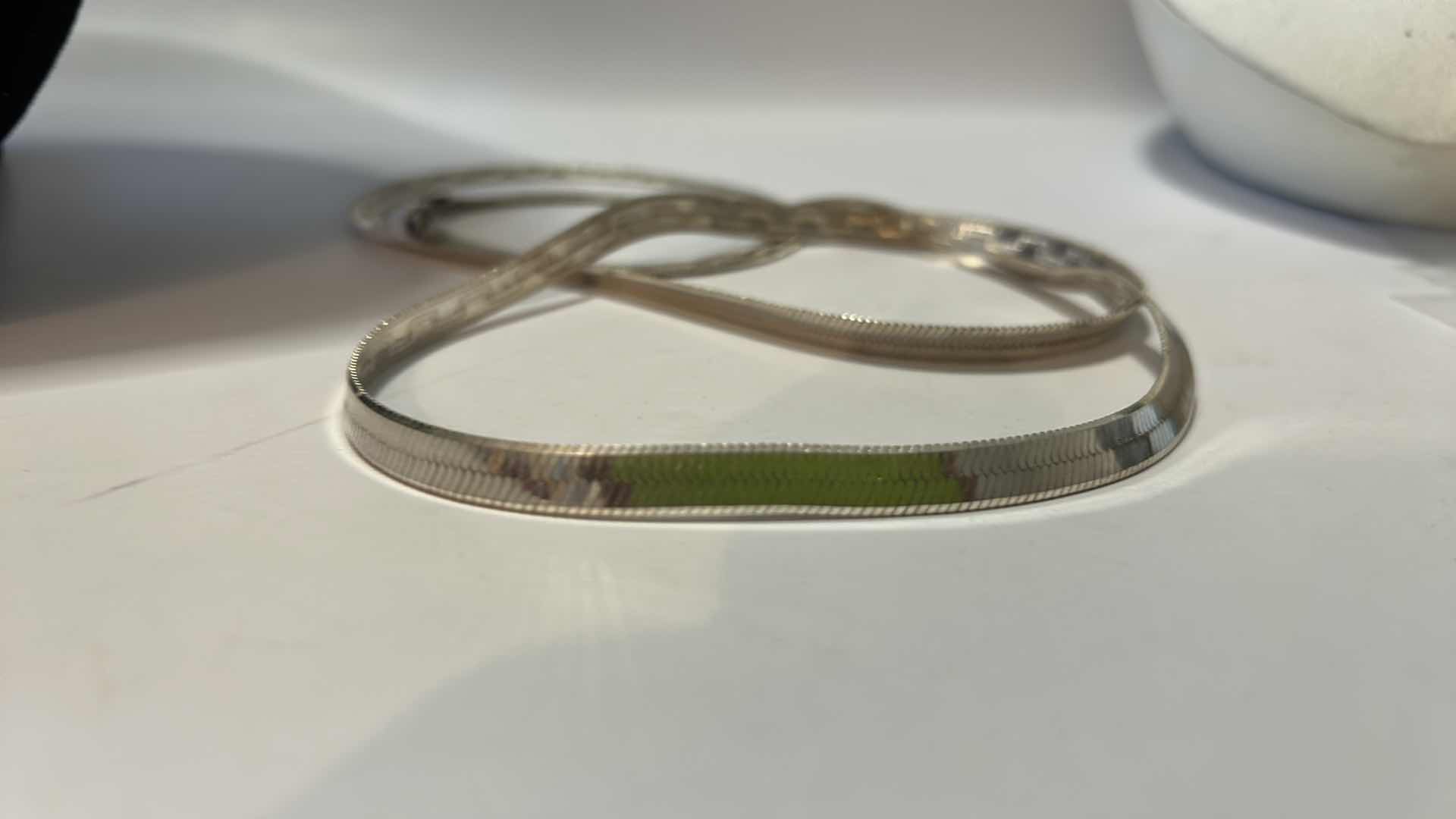 Photo 1 of FINE JEWELRY - .925 STERLING SILVER ITALY NECKLACE