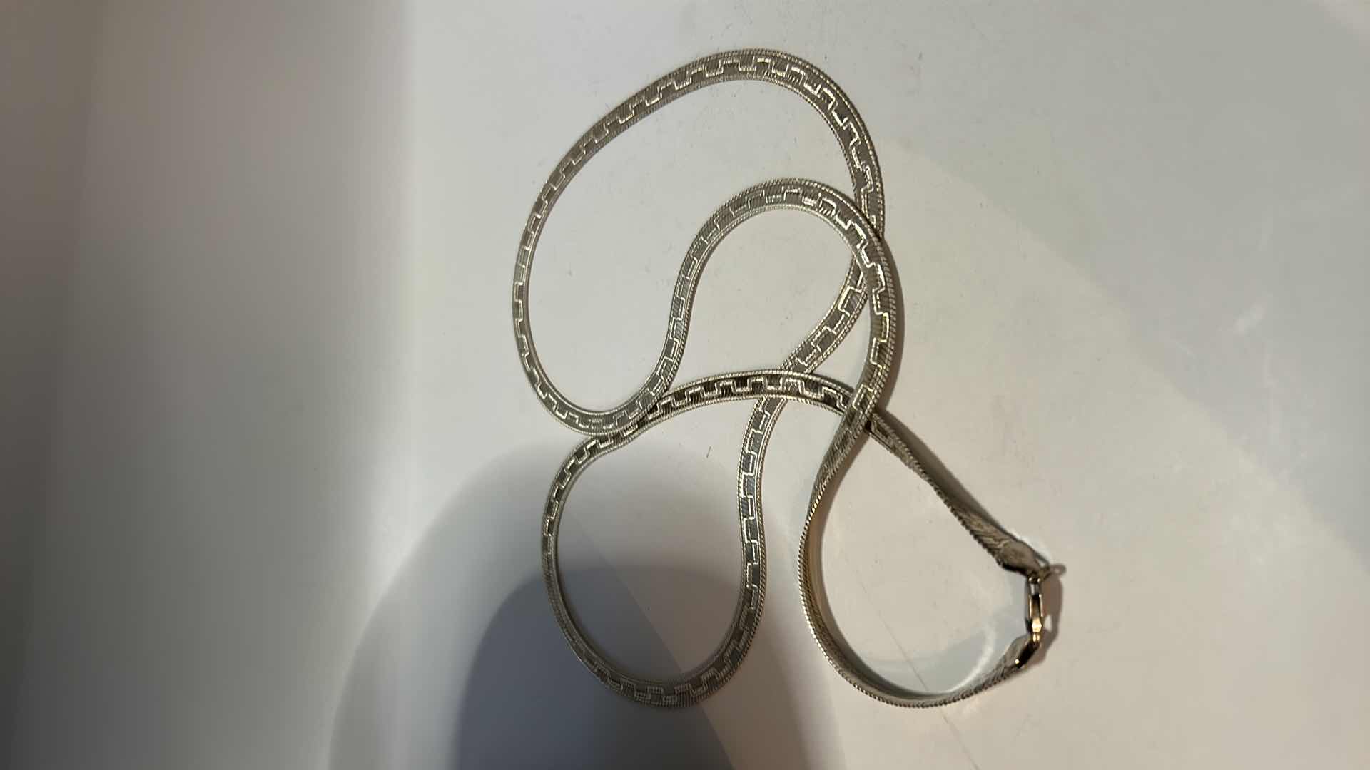 Photo 1 of FINE JEWELRY - .925 STERLING SILVER ITALY NECKLACE