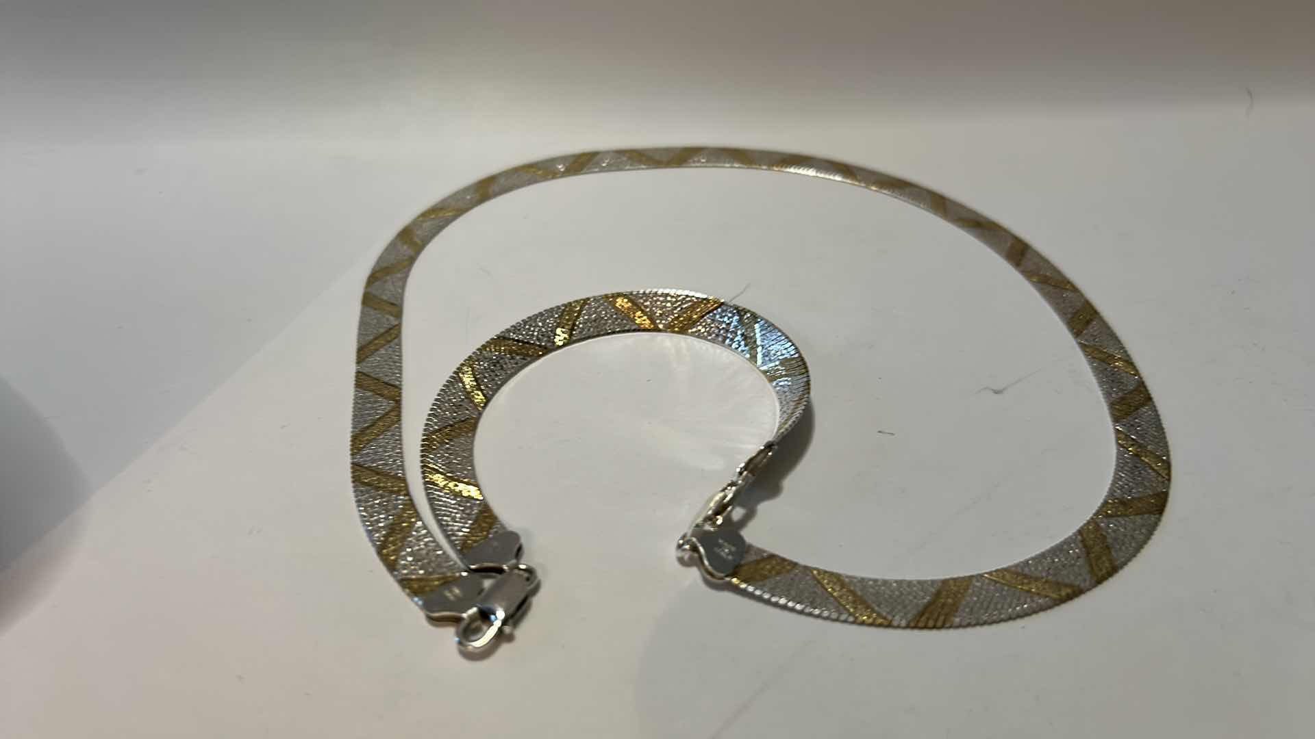 Photo 1 of FINE JEWELRY - .925 STERLING SILVER ITALY NECKLACE