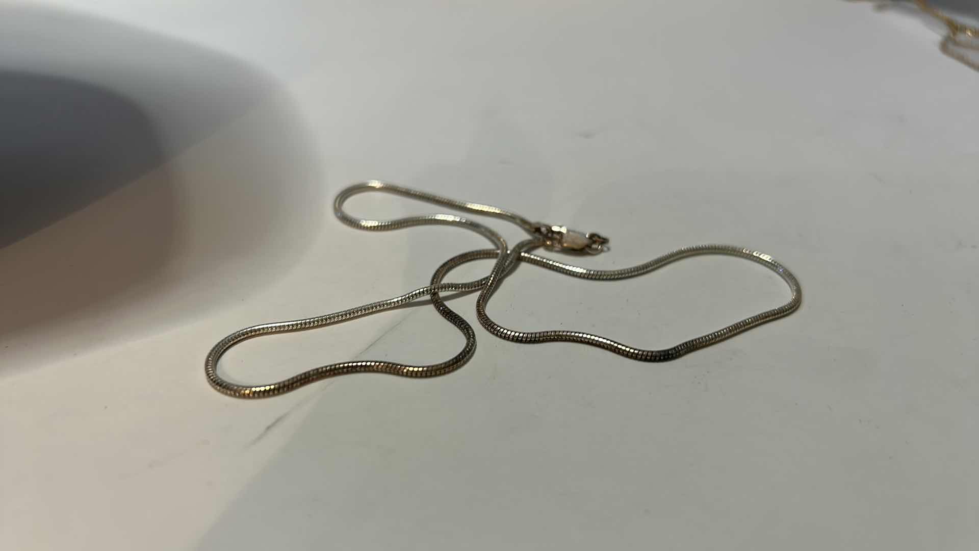 Photo 1 of FINE JEWELRY - .925 STERLING SILVER ITALY NECKLACE