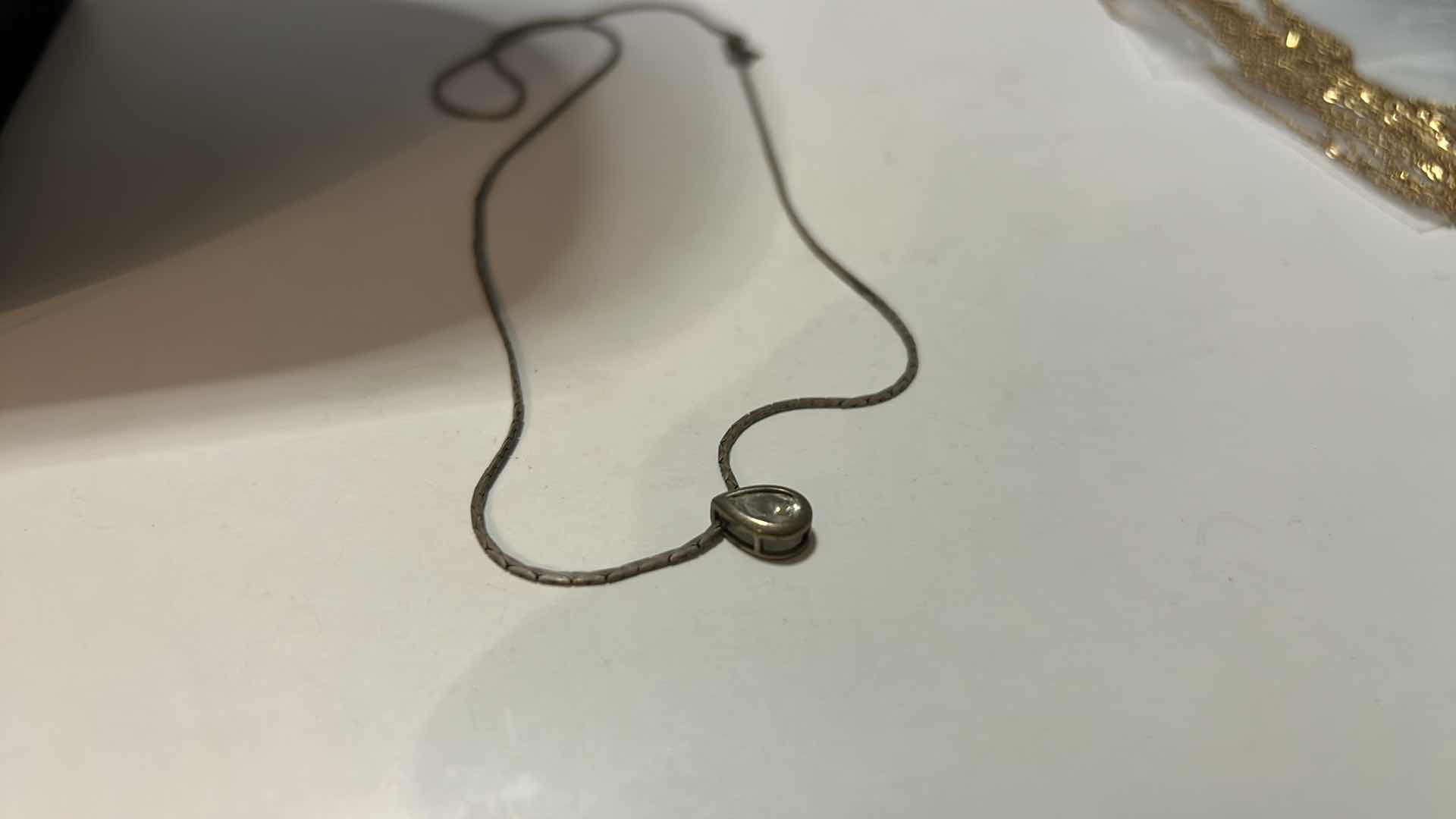 Photo 1 of FINE JEWELRY - .925 STERLING SILVER NECKLACE