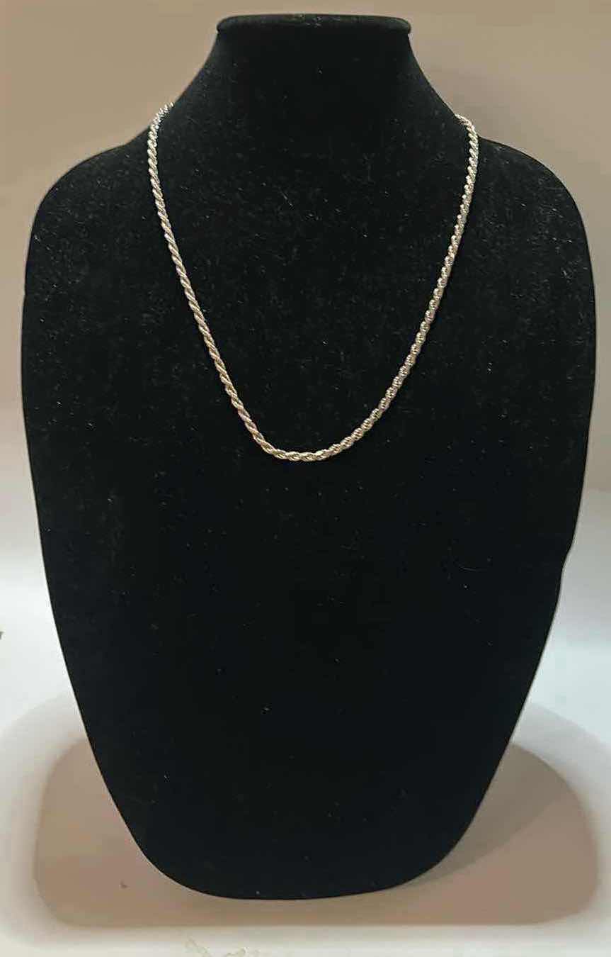 Photo 1 of FINE JEWELRY - .925 STERLING SILVER ITALY NECKLACE
