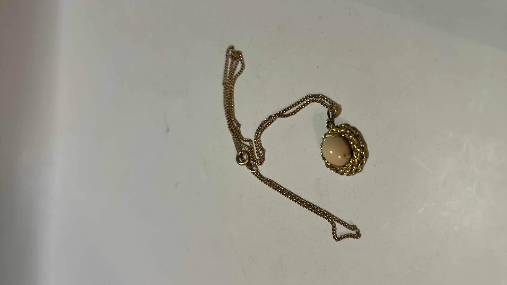 Photo 3 of FINE JEWELRY- VINTAGE 12K NECKLACE WITH PENDANT