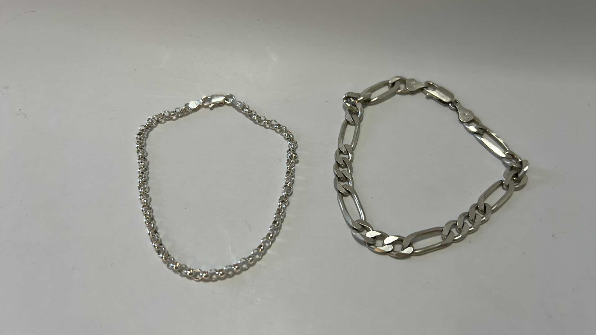 Photo 2 of FINE JEWELRY- 2- .925 STERLING SILVER WITH BRACELETS