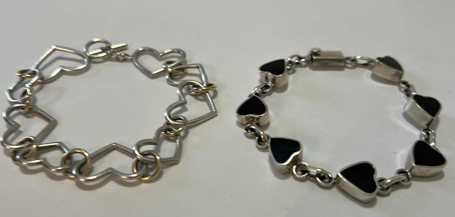 Photo 1 of FINE JEWELRY- 2- .925 STERLING SILVER BRACELETS