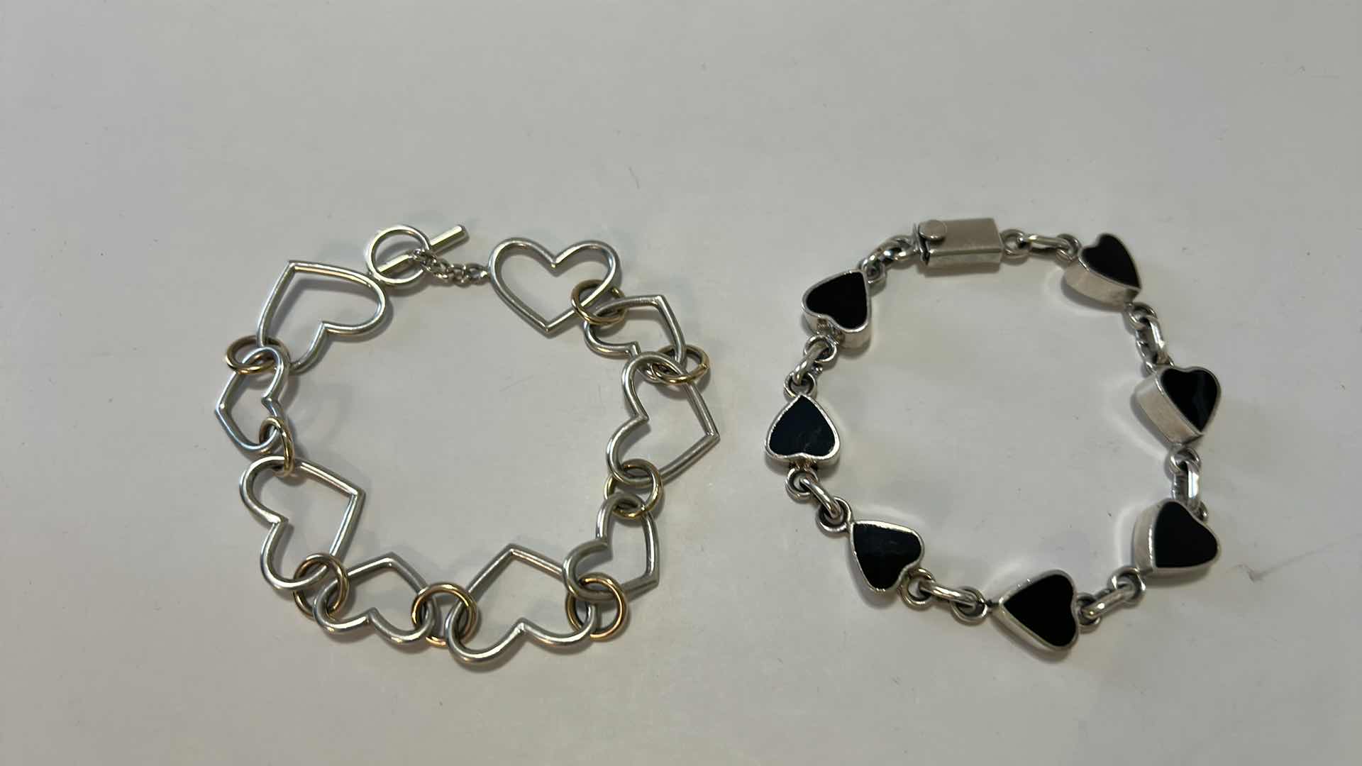 Photo 1 of FINE JEWELRY- 2- .925 STERLING SILVER BRACELETS
