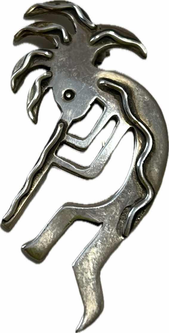 Photo 1 of FINE JEWELRY- .925 STERLING SILVER AMERICAN INDIAN PIN H2”