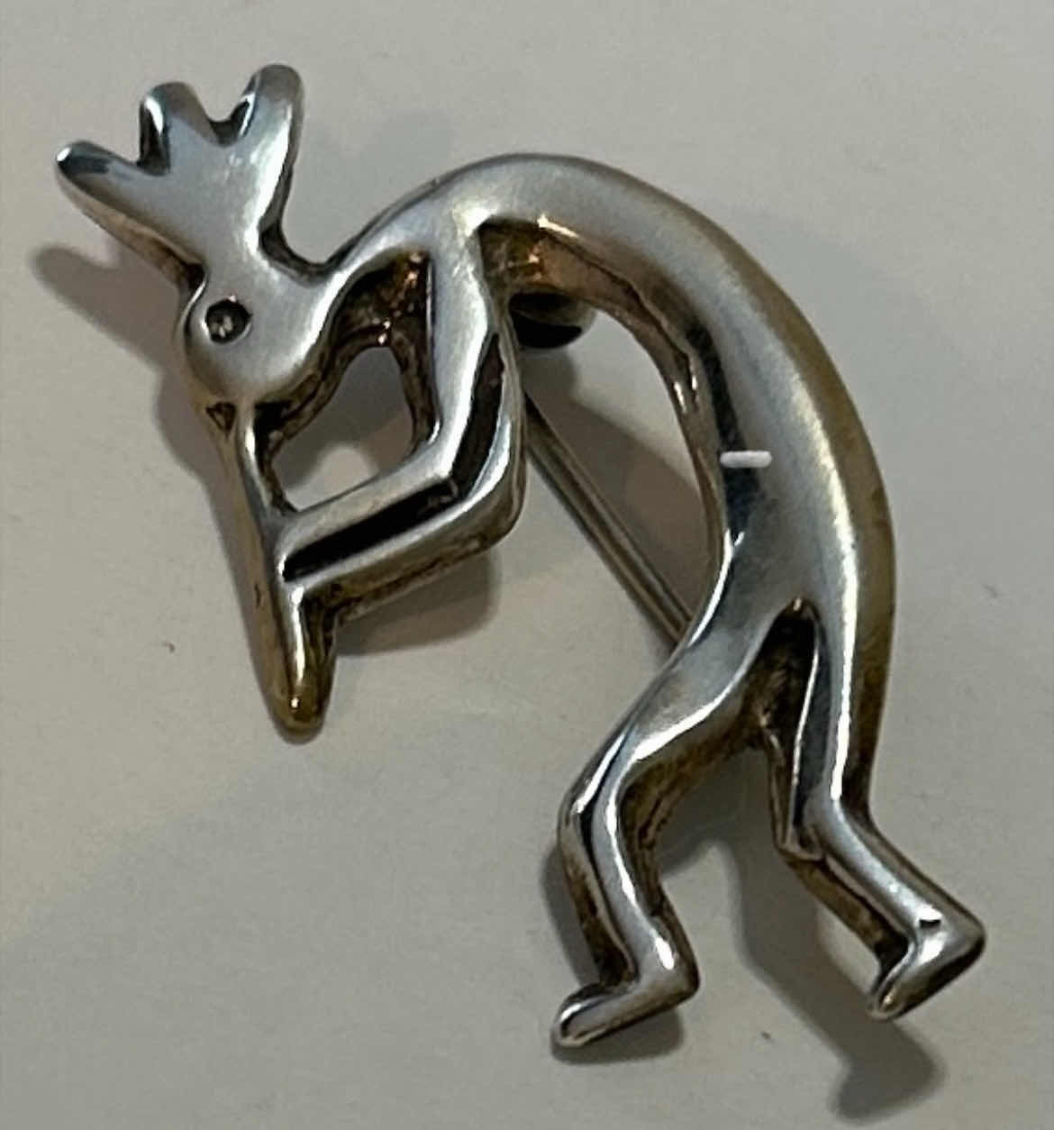 Photo 1 of FINE JEWELRY- .925 STERLING SILVER AMERICAN INDIAN PIN H1”