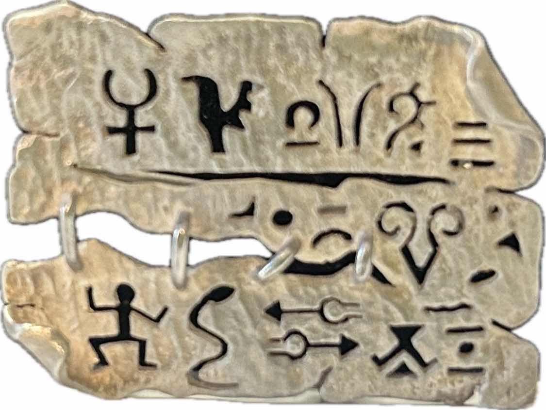 Photo 1 of FINE JEWELRY- .925 STERLING SILVER AMERICAN INDIAN PIN H1.25”