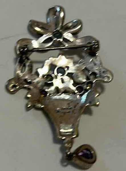 Photo 3 of FINE JEWELRY- .925 STERLING PENDANT/PIN  H3”
