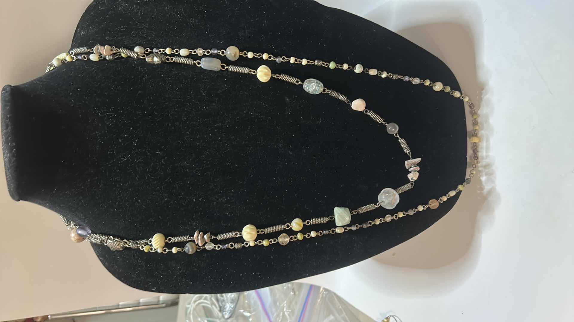 Photo 1 of JEWELRY 3 LONG BEADED NECKLACES