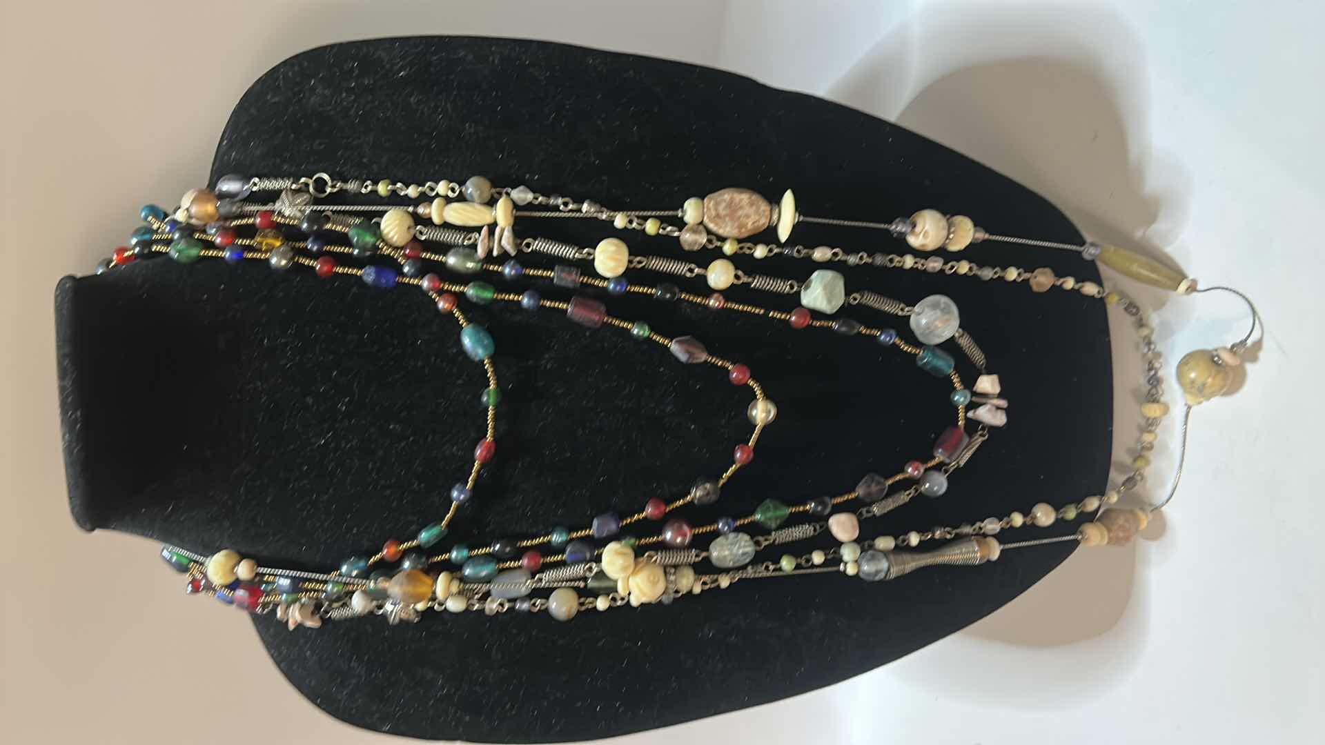 Photo 1 of JEWELRY 3 LONG BEADED NECKLACES