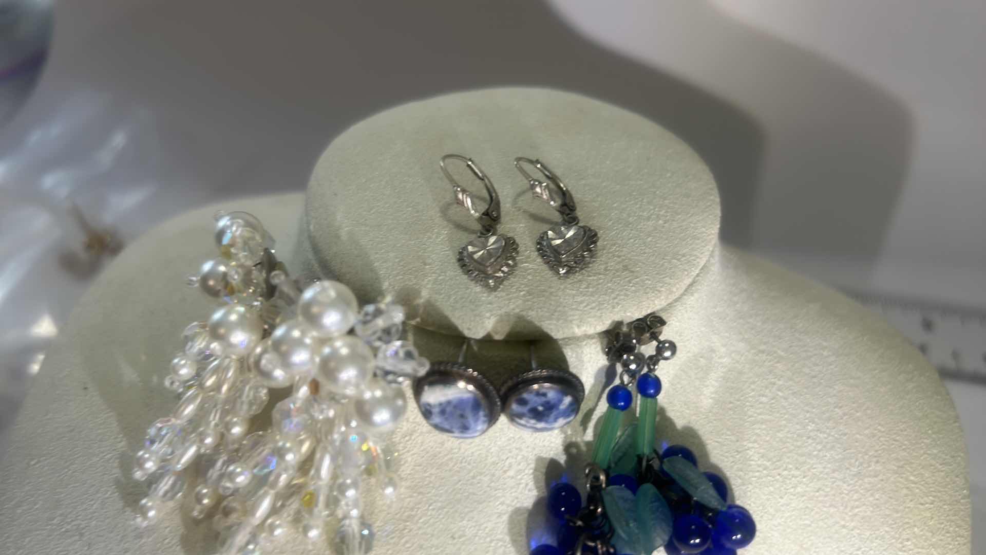 Photo 2 of 4 PAIRS SMALL PIERCED EARRINGS