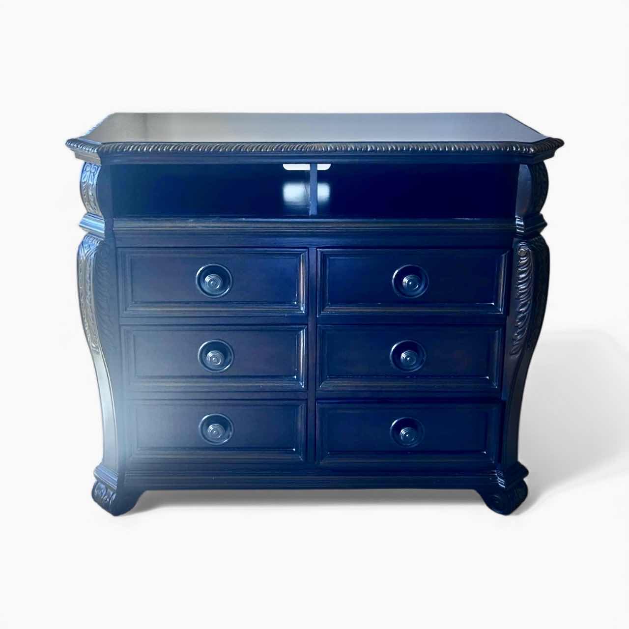 Photo 1 of TRADITIONAL STYLE SOLID WOOD MEDIA CABINET 47 1/2” x 19” H39”