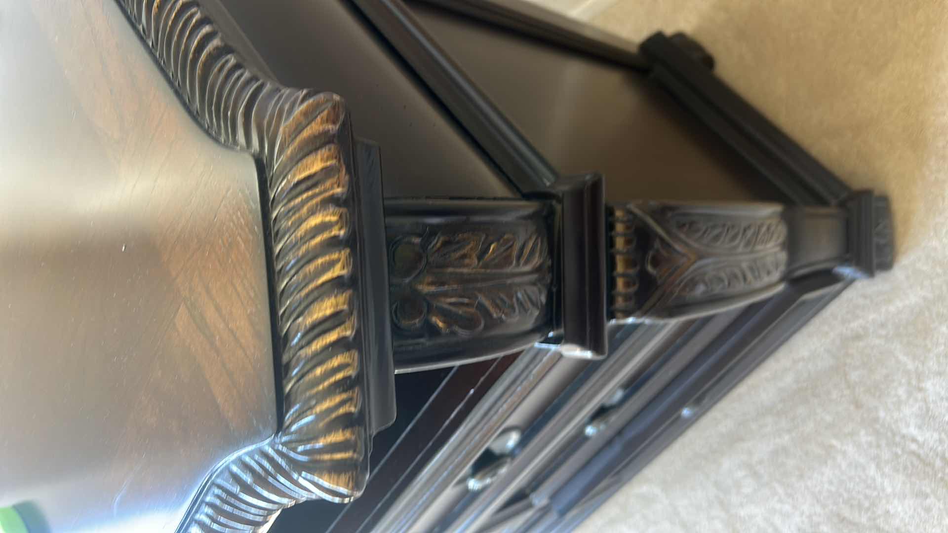 Photo 1 of TRADITIONAL STYLE SOLID WOOD MEDIA CABINET 47 1/2” x 19” H39”