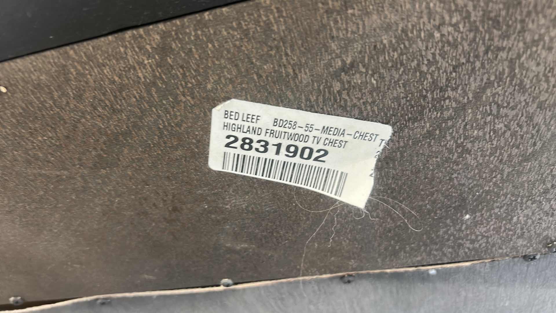 Photo 1 of TRADITIONAL STYLE SOLID WOOD MEDIA CABINET 47 1/2” x 19” H39”