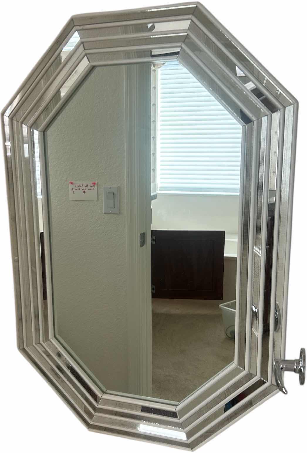 Photo 1 of VINTAGE OCTAGON  MIRROR 25 1/2” x H37 1/2”