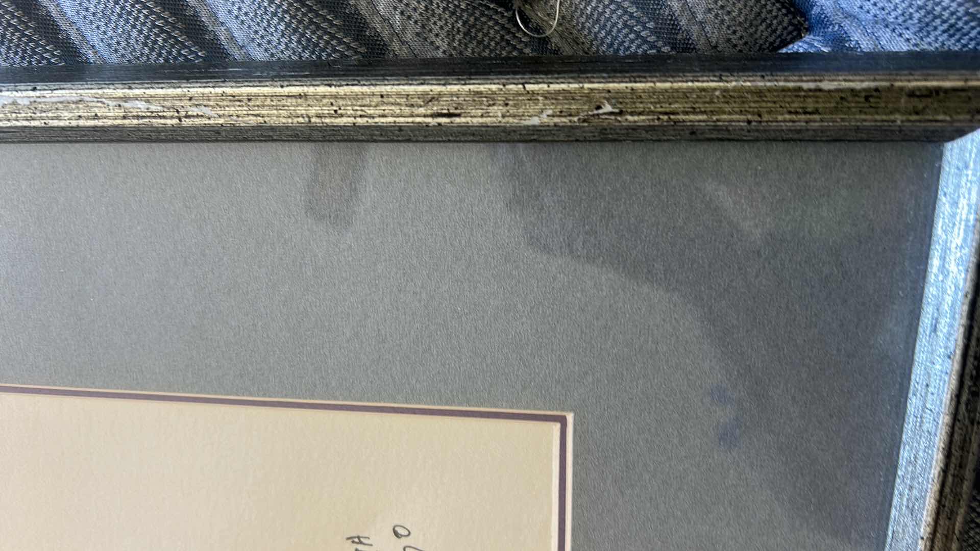 Photo 1 of SILVER FRAMED WOOD, WATERCOLOR SIGNED ARTWORK  18.75”  X H22 1/2”