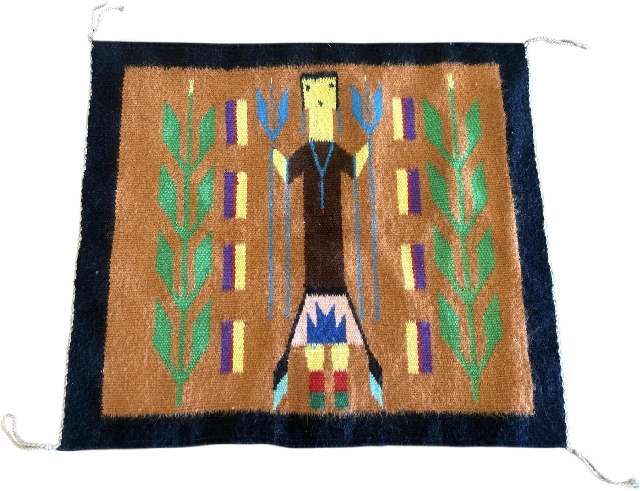 Photo 1 of GENUINE NAVAJO RUG 18” x 16”