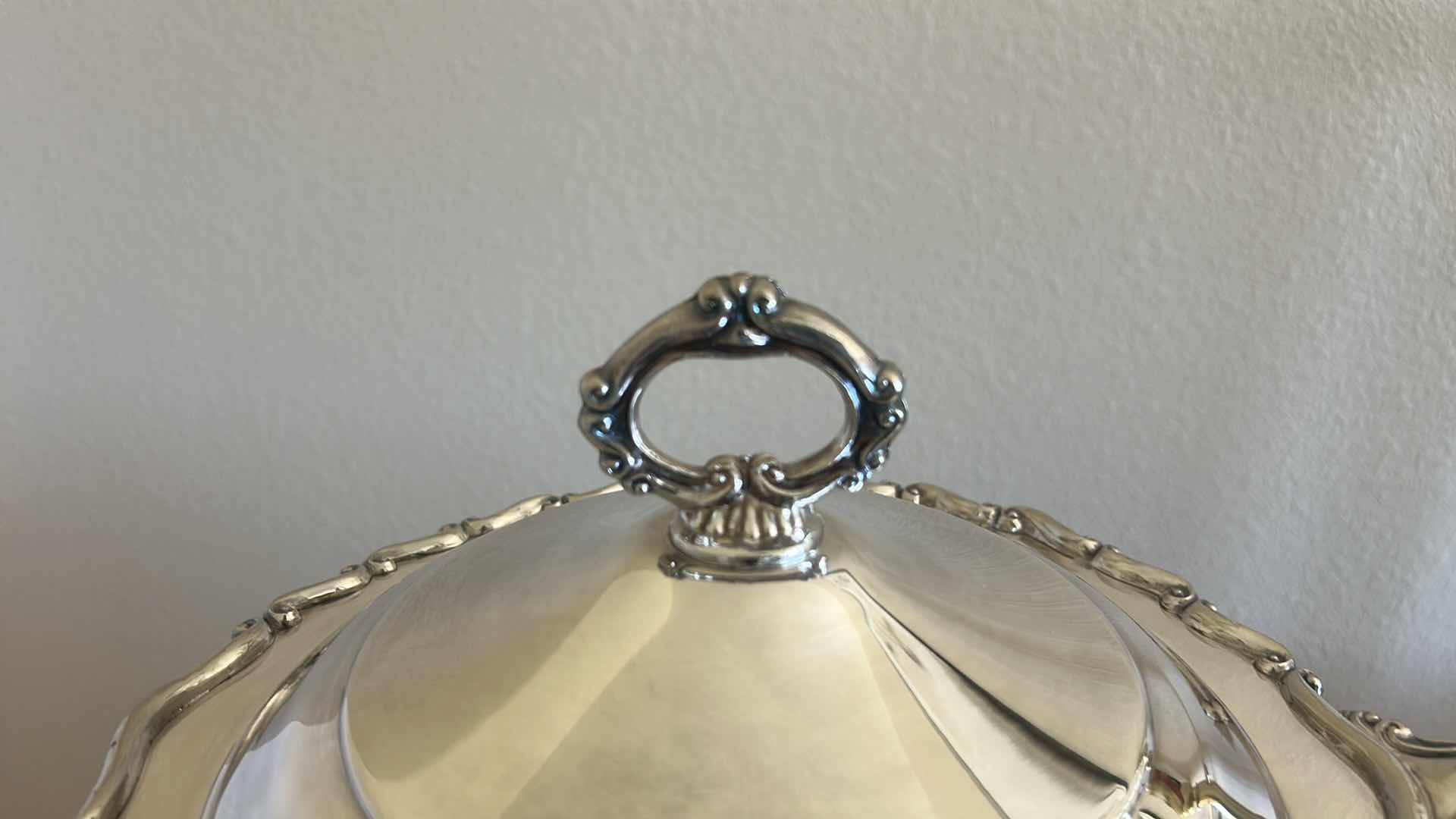 Photo 1 of B ROGERS SILVER PLATED CHAFING DISH AND PAN