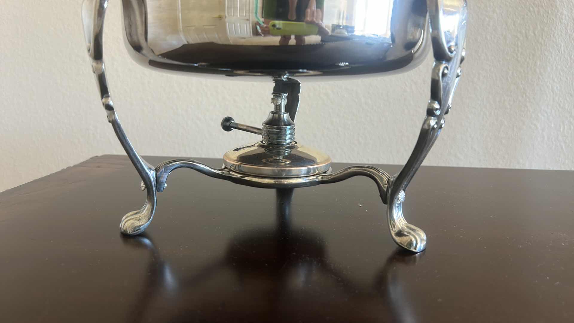 Photo 1 of B ROGERS SILVER PLATED CHAFING DISH AND PAN