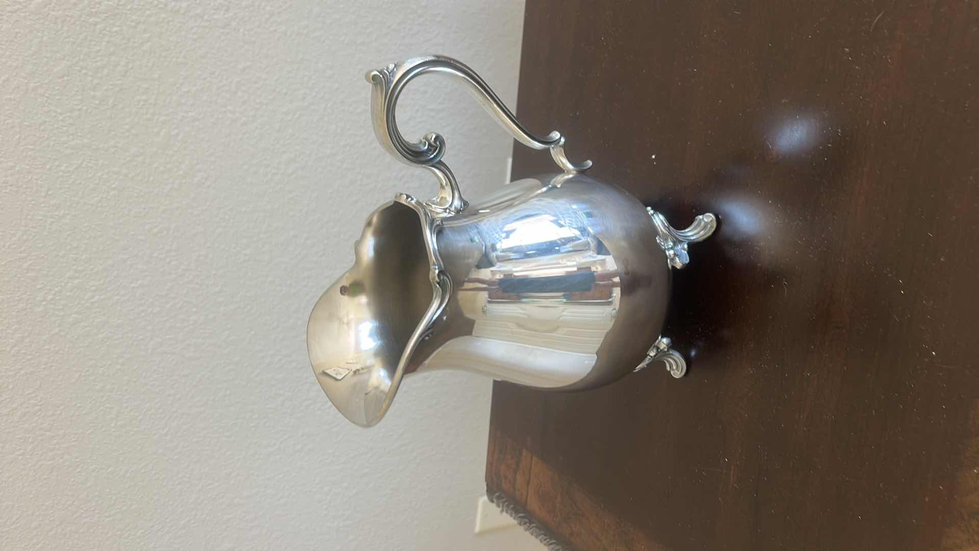 Photo 1 of WEBSTER AND WILCOX INTERNATIONAL SILVER COMPANY SILVER PLATED WATER PITCHER H9”
