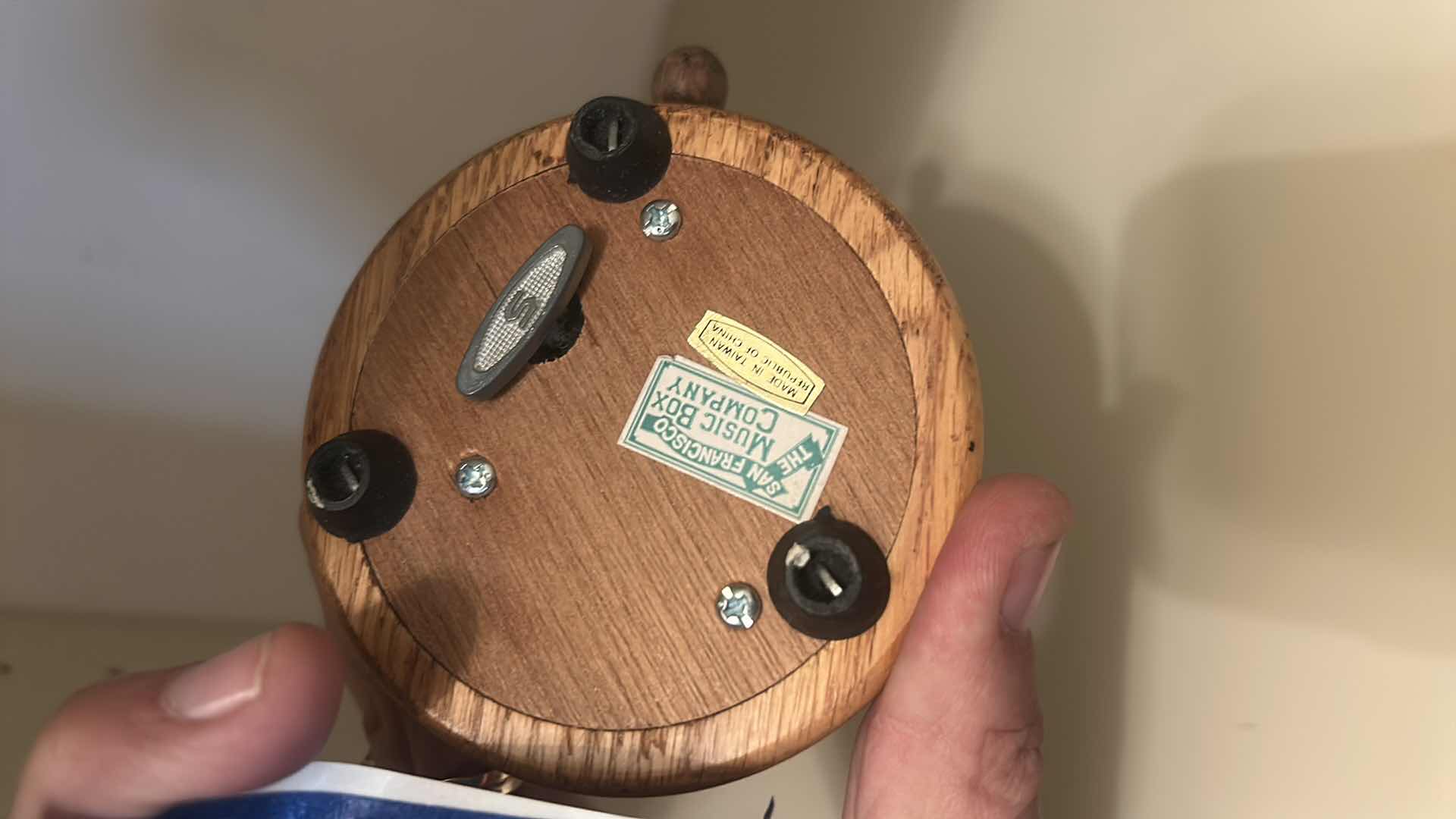 Photo 1 of VINTAGE NEEDLEPOINT OWL TEA TOWEL AND OWL MUSIC BOX