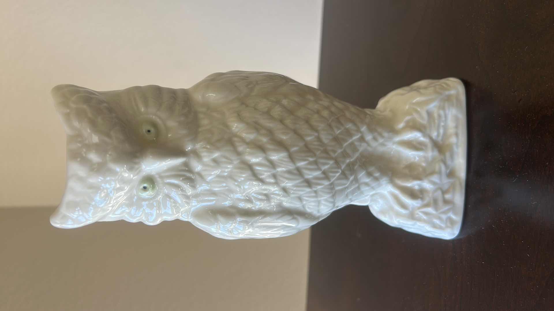 Photo 1 of BELEEK PORCELAIN OWL H8.25”