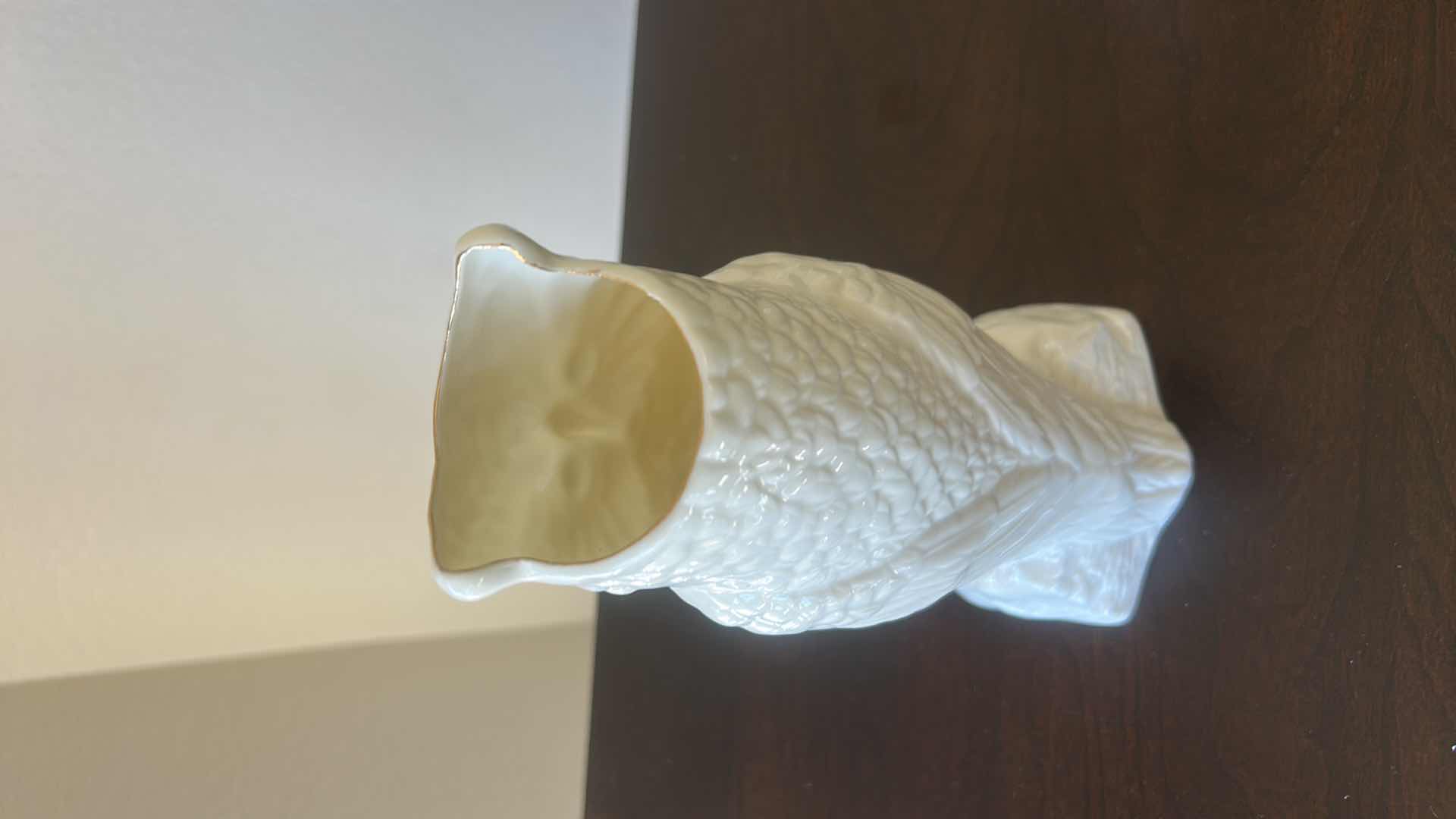 Photo 1 of BELEEK PORCELAIN OWL H8.25”