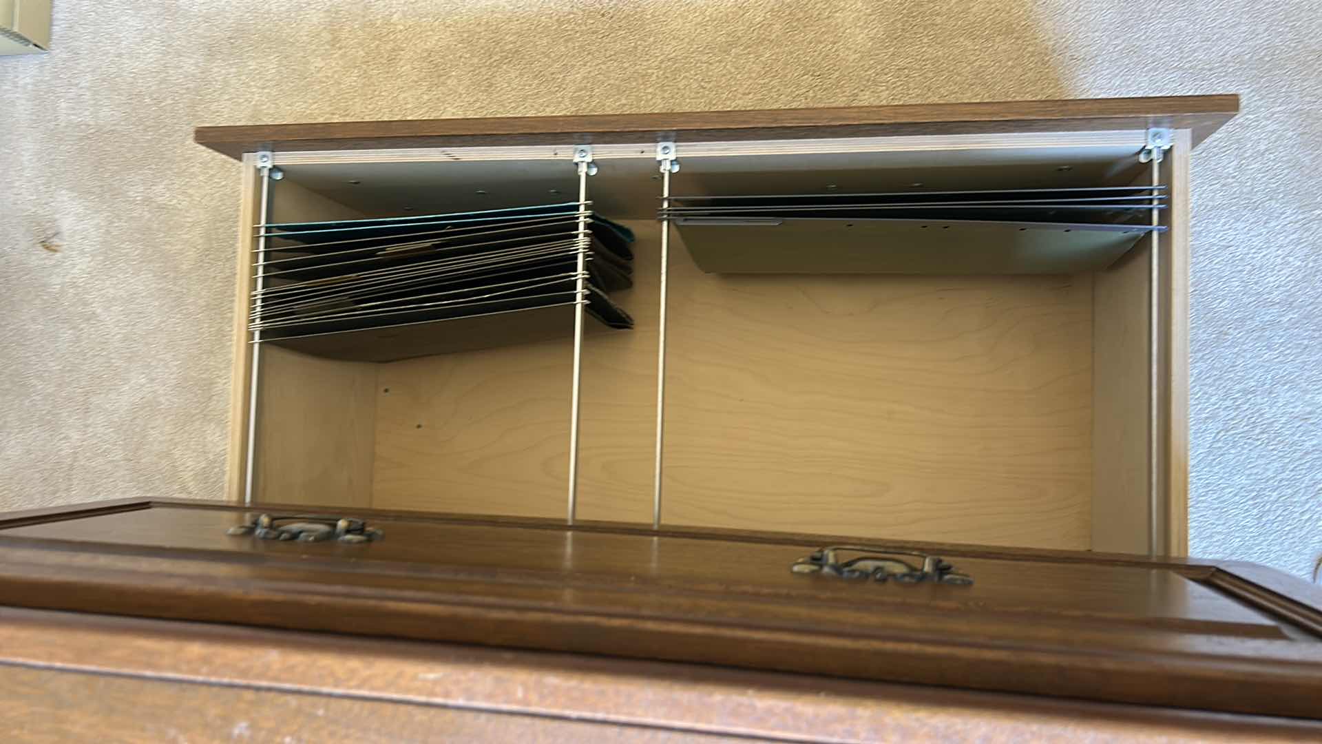 Photo 1 of WOOD FILE CABINET 37 1/2” x 25” x 30”