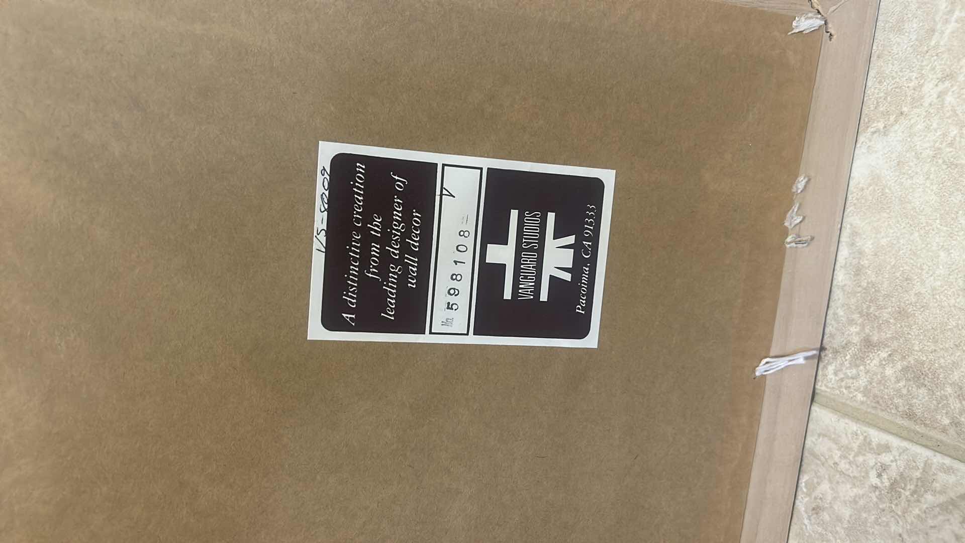 Photo 1 of FRAMED SIGNED PAINT ON CANVAS FLOWER ARTWORK BY J.D. TAWNRA 33 1/2“ x H39“