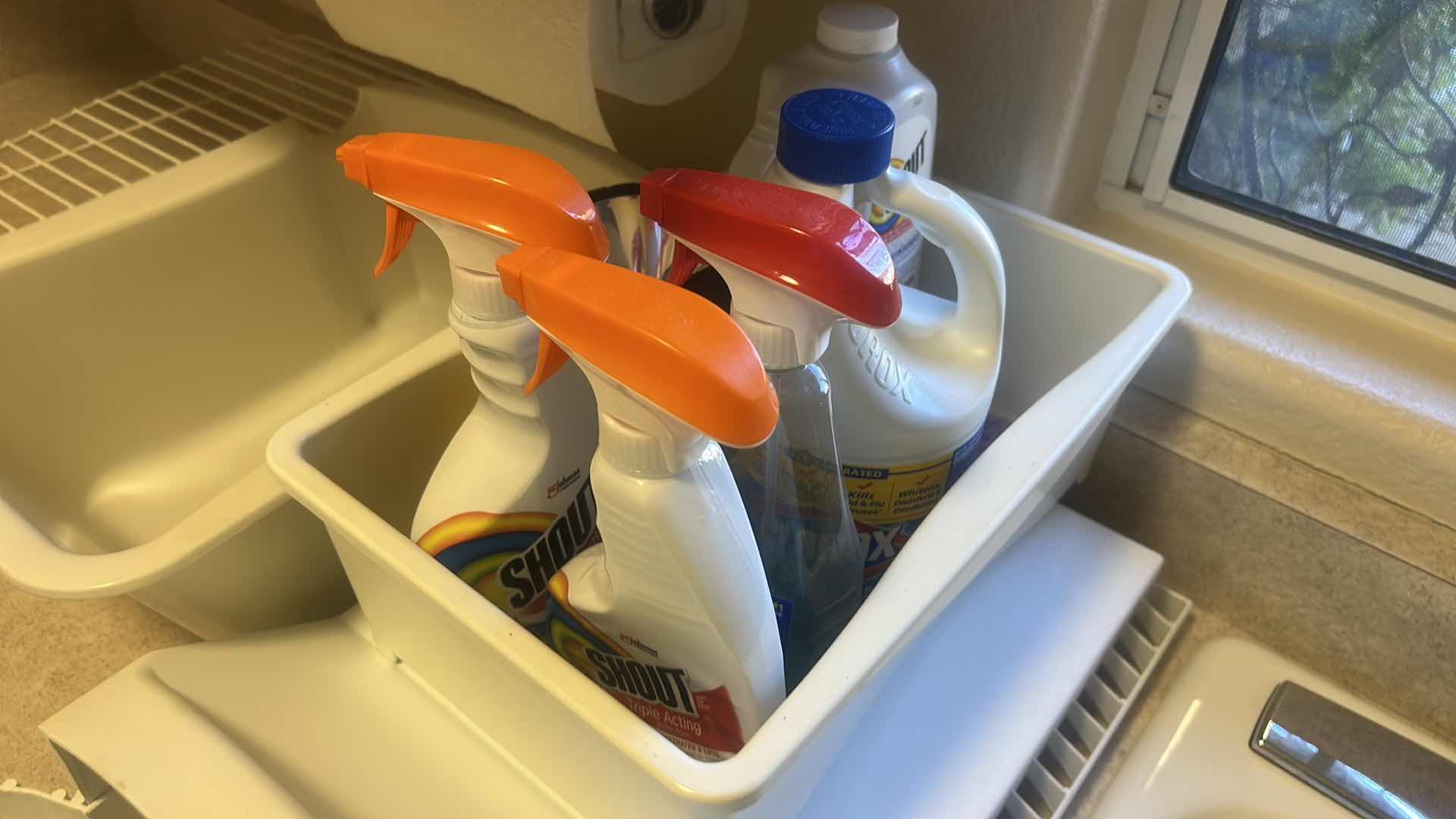 Photo 1 of CLEANING SUPPLIES AND ACCESSORIES