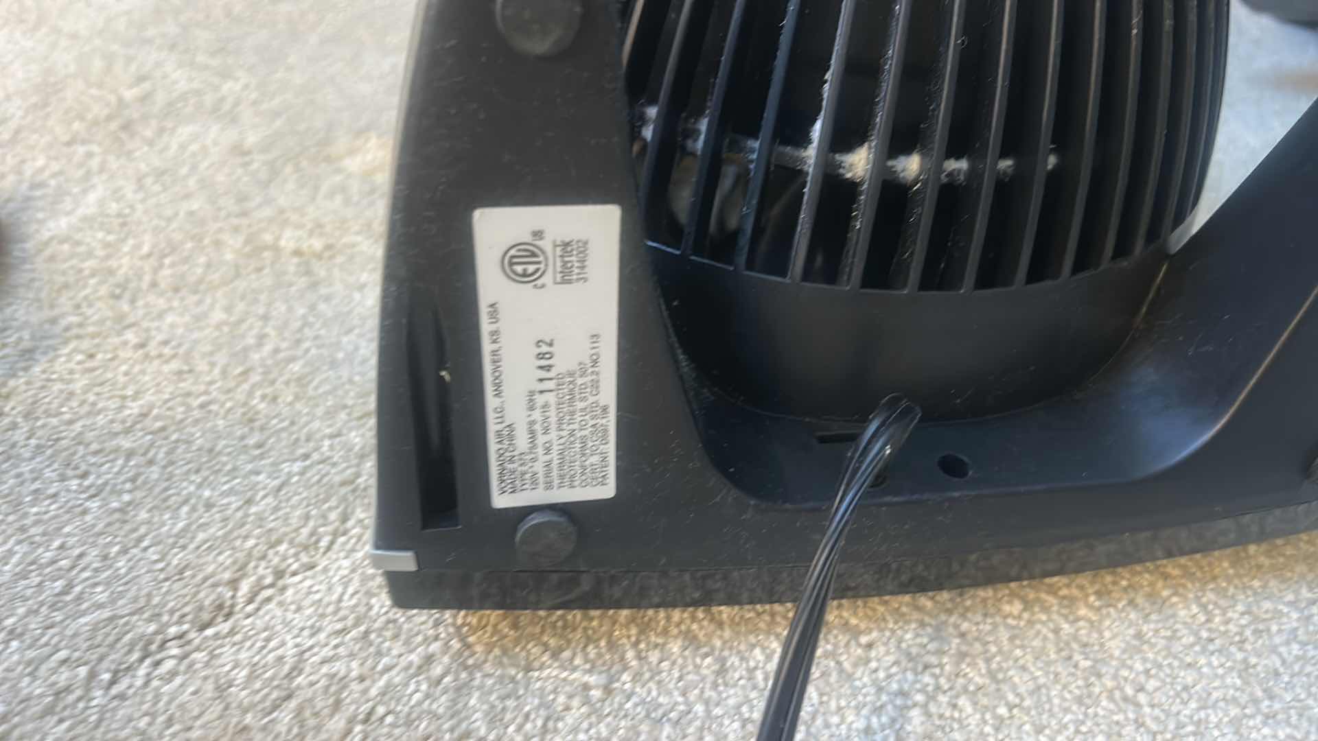 Photo 1 of 2 TABLE TOP FANS