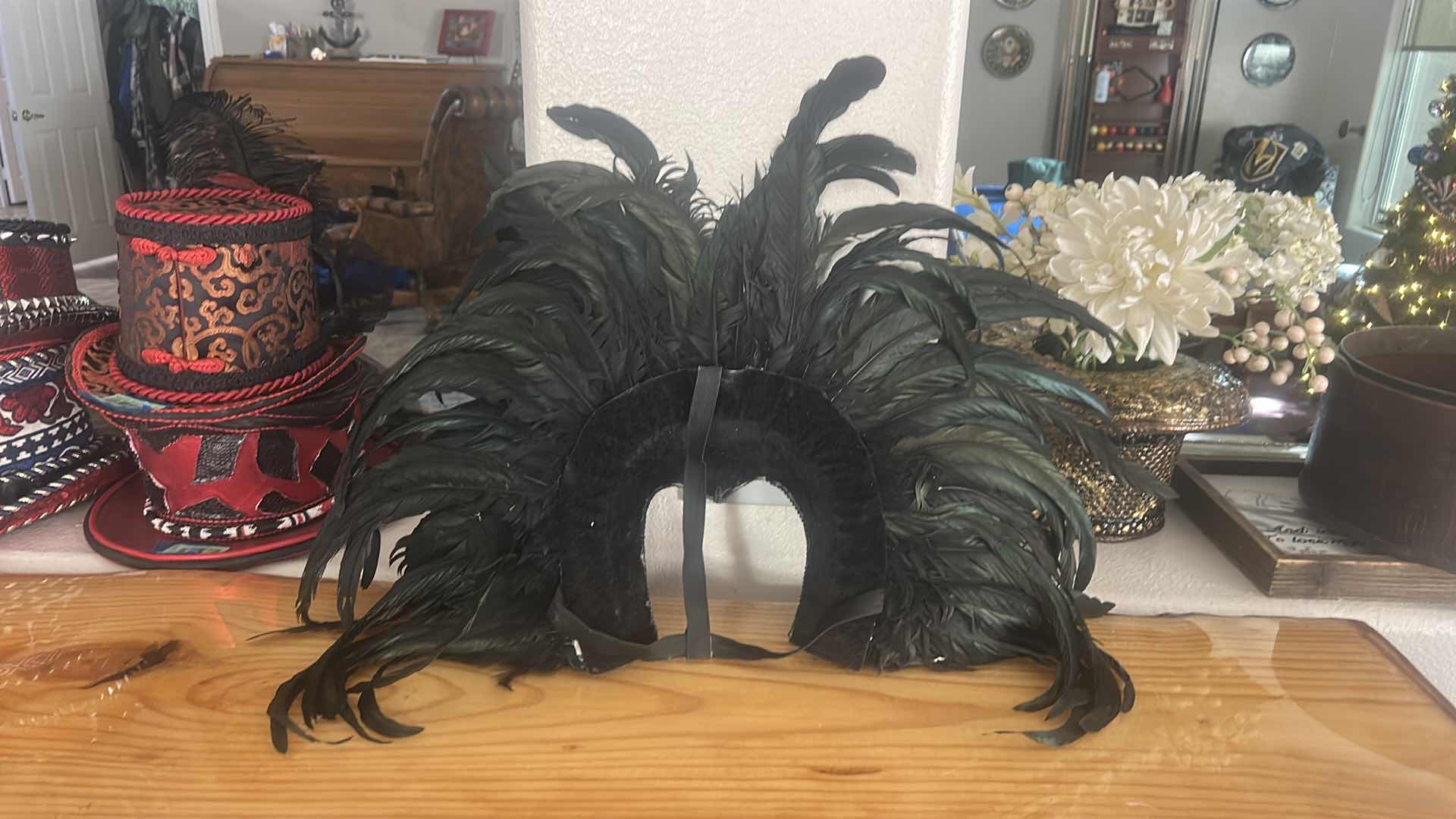 Photo 1 of HAND MADE FEATHER HEADPIECE