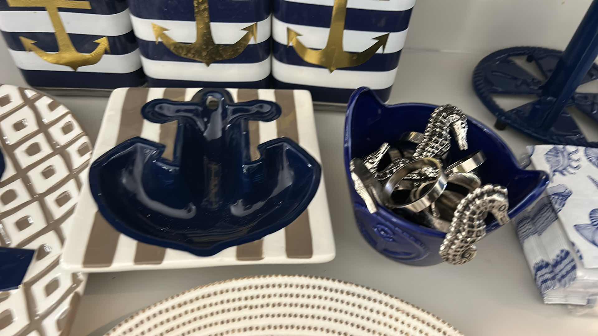 Photo 1 of ANCHOR MOTIF KITCHENWARE