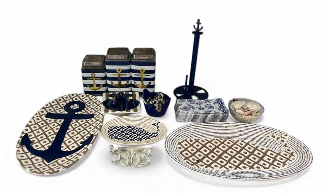 Photo 1 of ANCHOR MOTIF KITCHENWARE