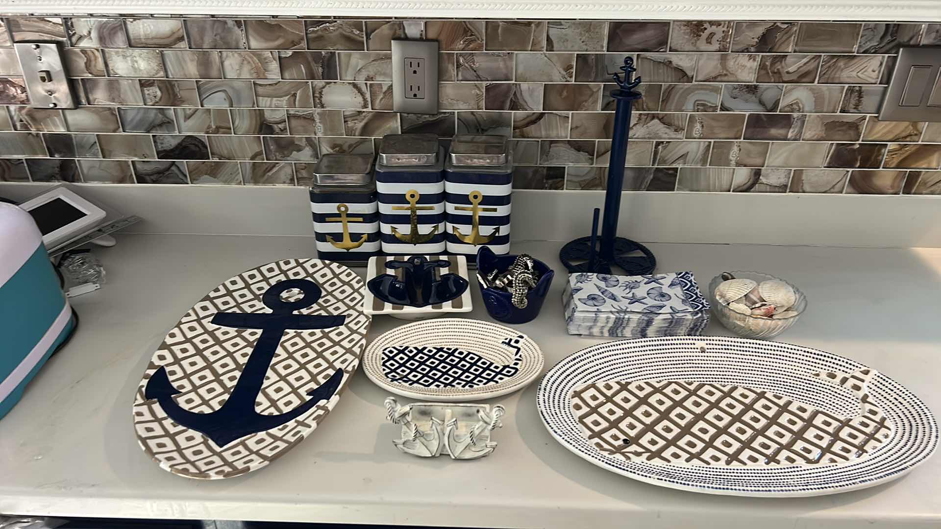 Photo 1 of ANCHOR MOTIF KITCHENWARE