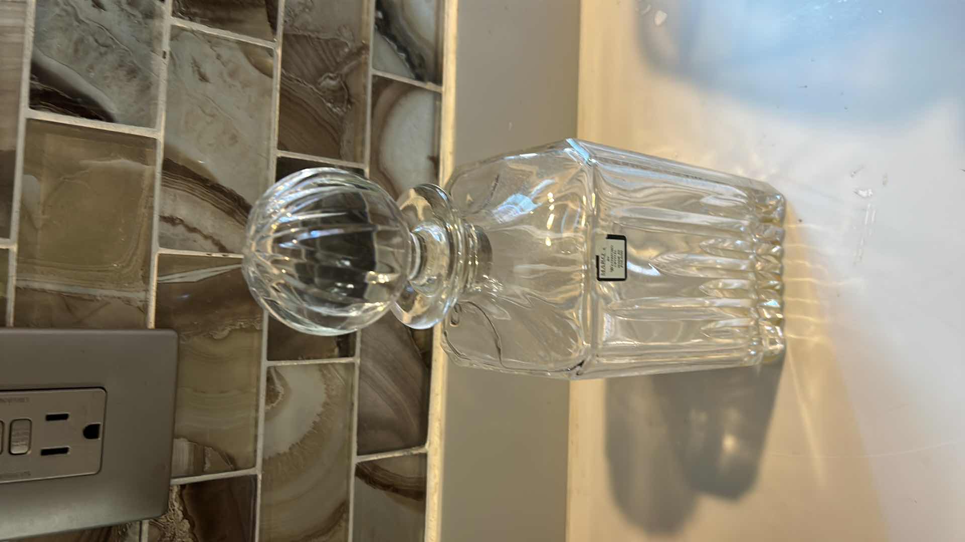 Photo 2 of MARQUIS WATERFORD CRYSTAL DECANTER