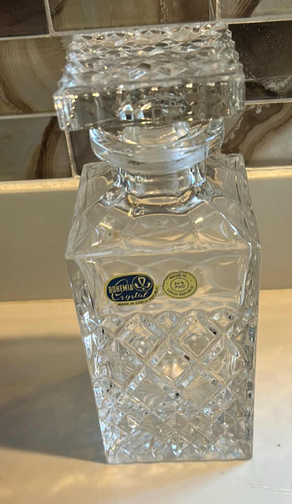 Photo 1 of BOHEMIA CRYSTAL DECANTER