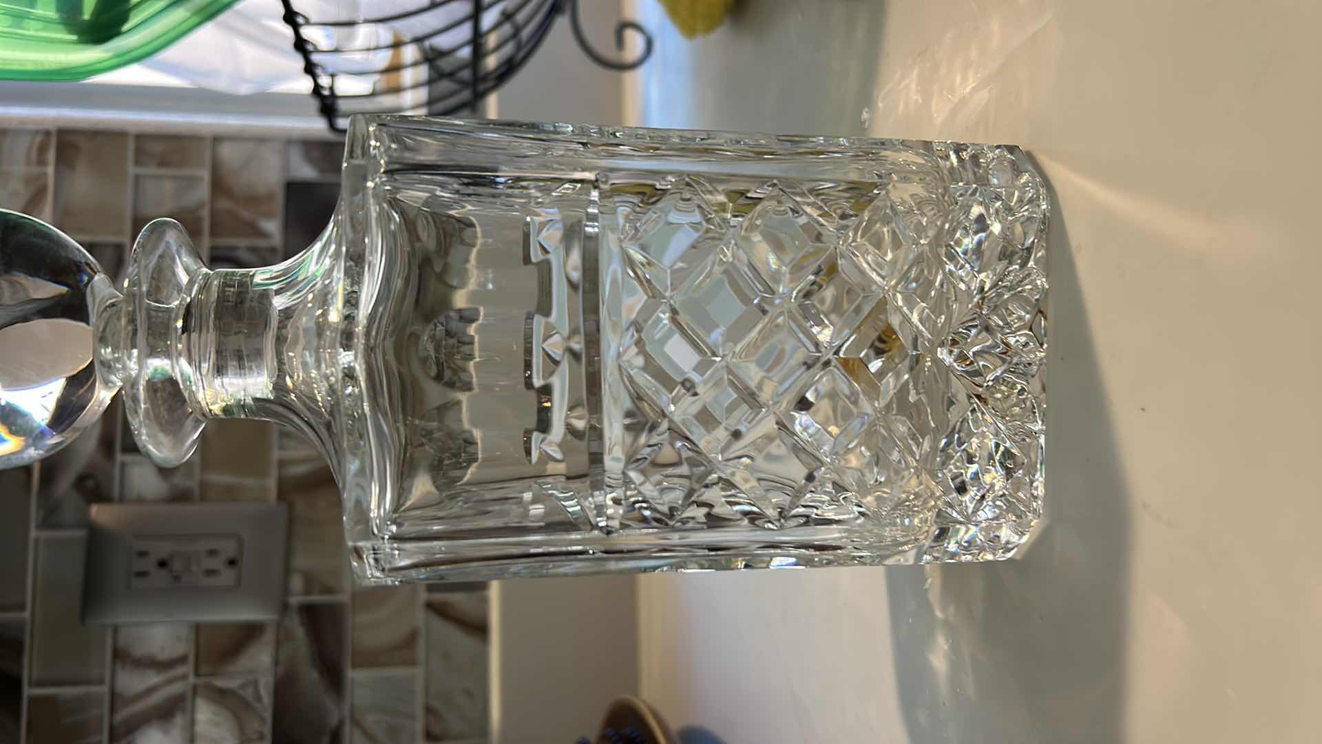 Photo 1 of  CUT CRYSTAL DECANTER