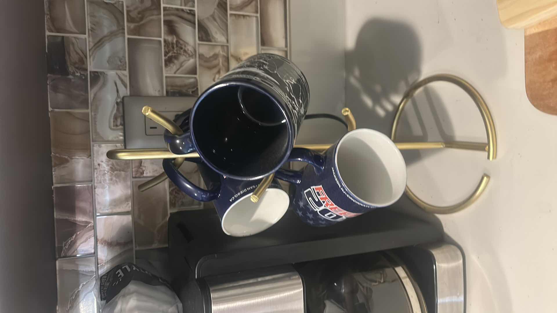 Photo 1 of KRUPS TOASTER, MR COFFEE MAKER, COFFEE MUGS WITH STAND AND COFFEE BEANS