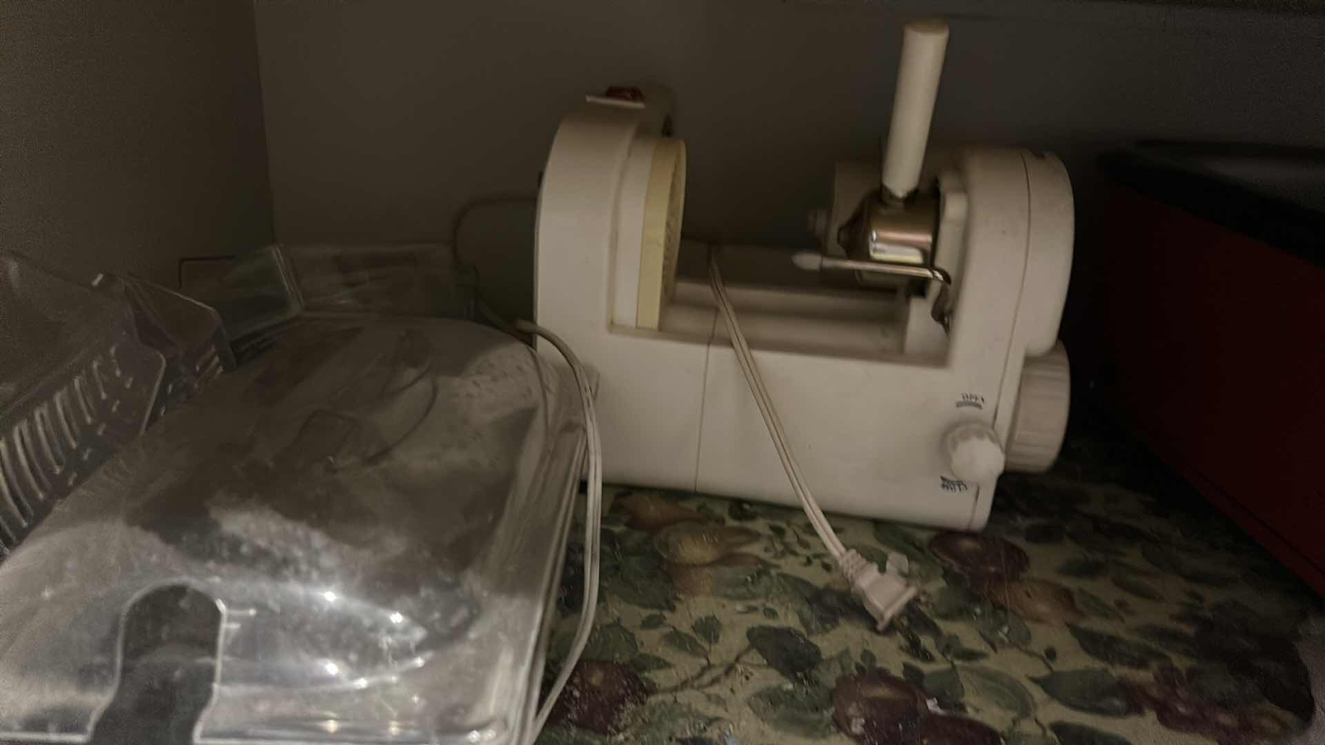 Photo 1 of CONTENTS OF CABINET IN KITCHEN