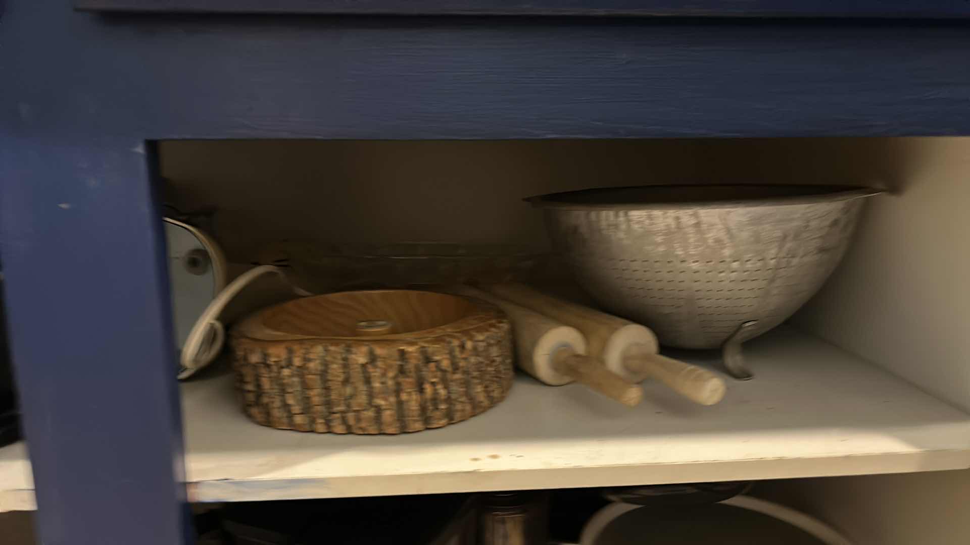 Photo 1 of CONTENTS OF CABINET IN KITCHEN