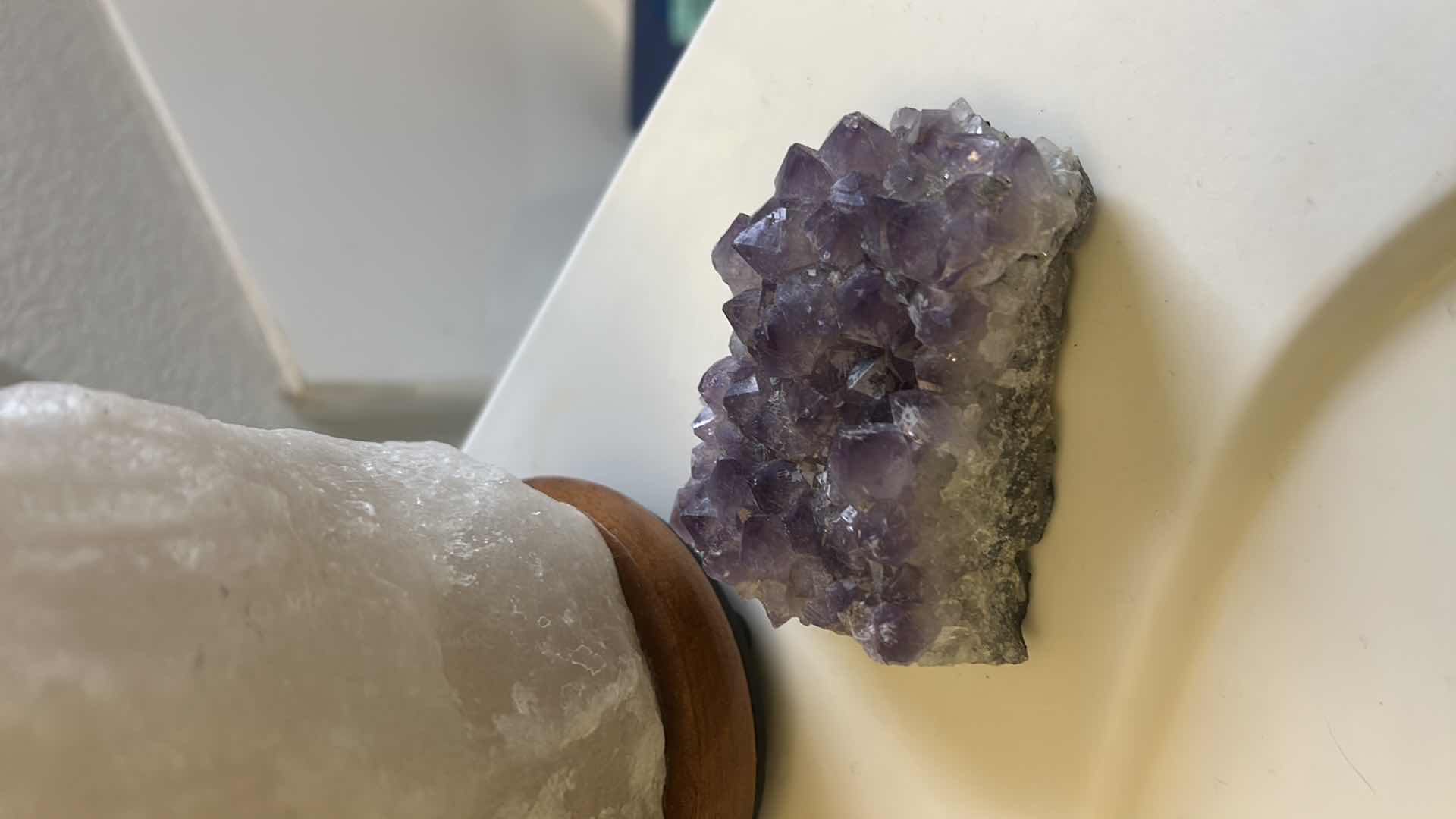 Photo 1 of CRYSTALS AND HIMALAYAN SALT LAMP H9”