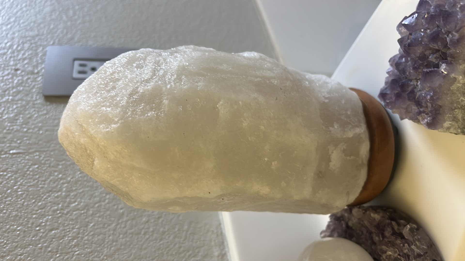 Photo 1 of CRYSTALS AND HIMALAYAN SALT LAMP H9”