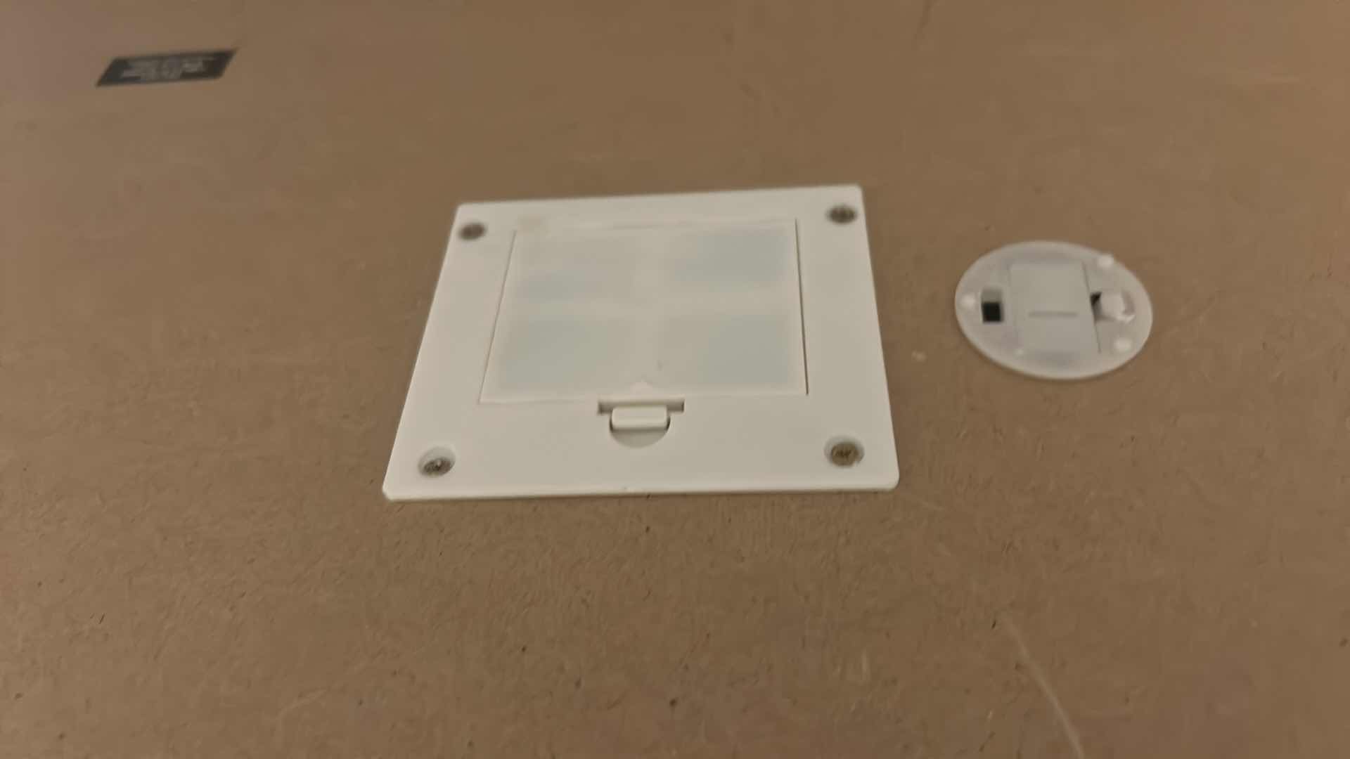 Photo 1 of BLACK WOOD FRAMED BATTERY OPERATED LIGHT UP HAUNTED HOUSE ARTWORK FOR HALLOWEEN AND MORE 
25” x 31”