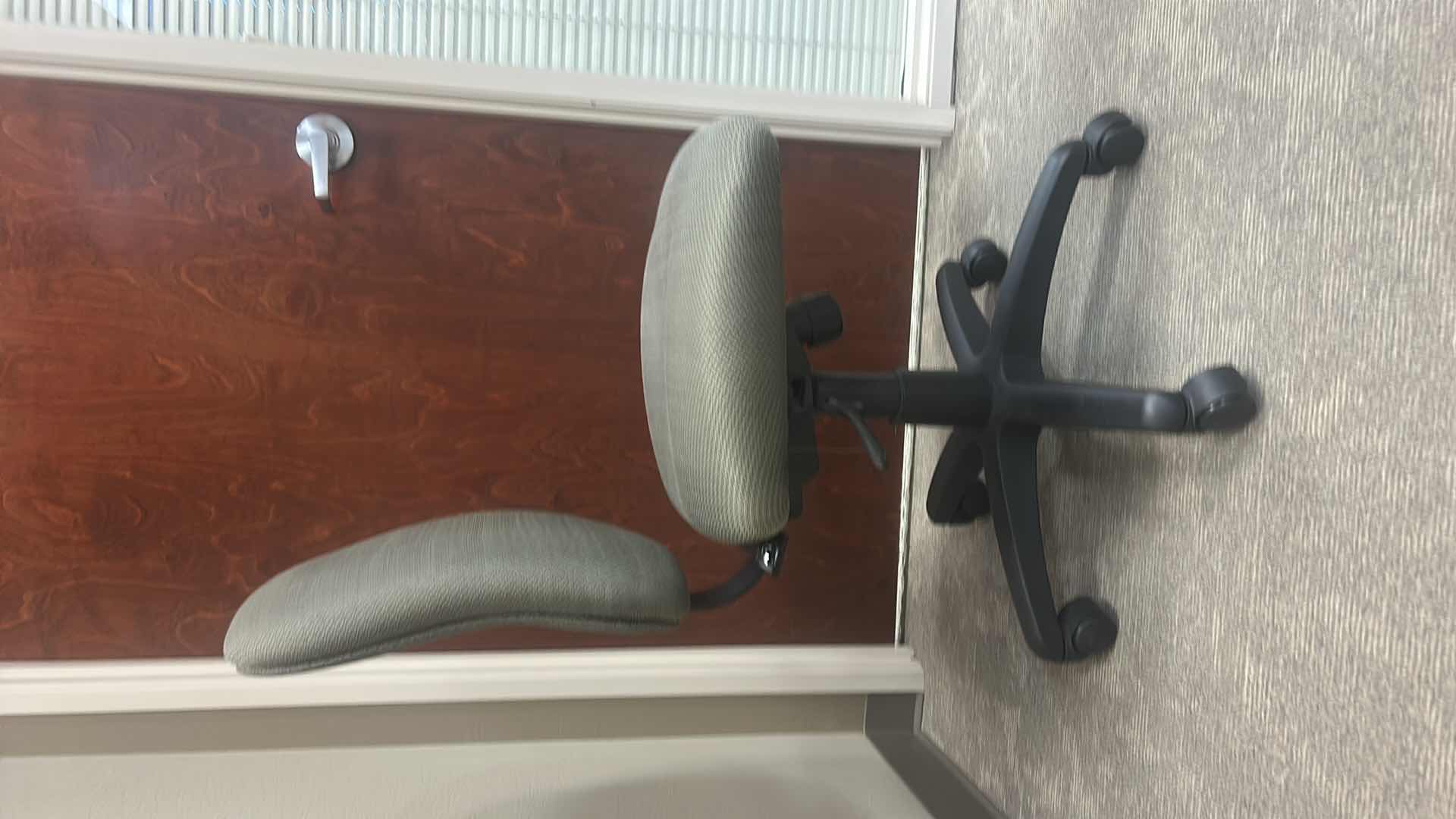 Photo 1 of SIT ONIT SEATING - ARMLESS OFFICE/DESK CHAIR, ADJUSTABLE, WITH WHEELS