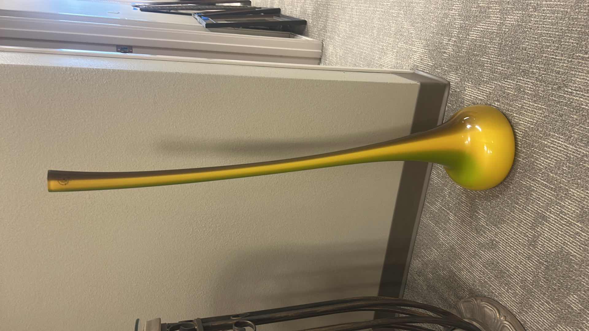 Photo 1 of TALL GENUINE HAND BLOWN ART GLASS H42”