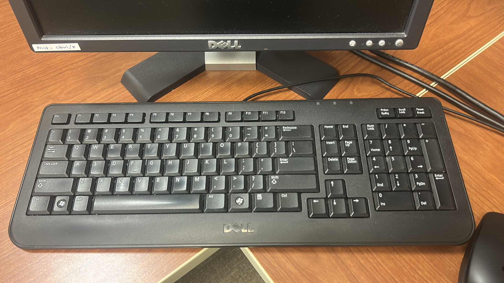 Photo 1 of DELL 17” COMPUTER MONITOR, KEYBOARD AND MOUSE