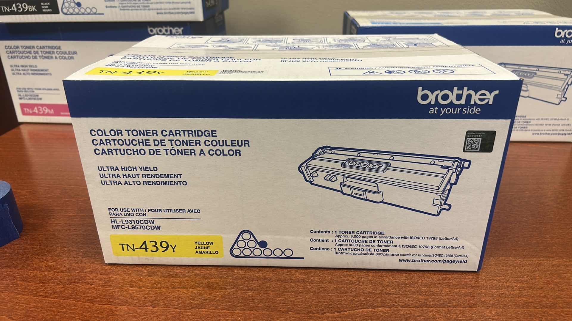 Photo 1 of BROTHER COLOR TONER CARTRIDGE TN-439Y